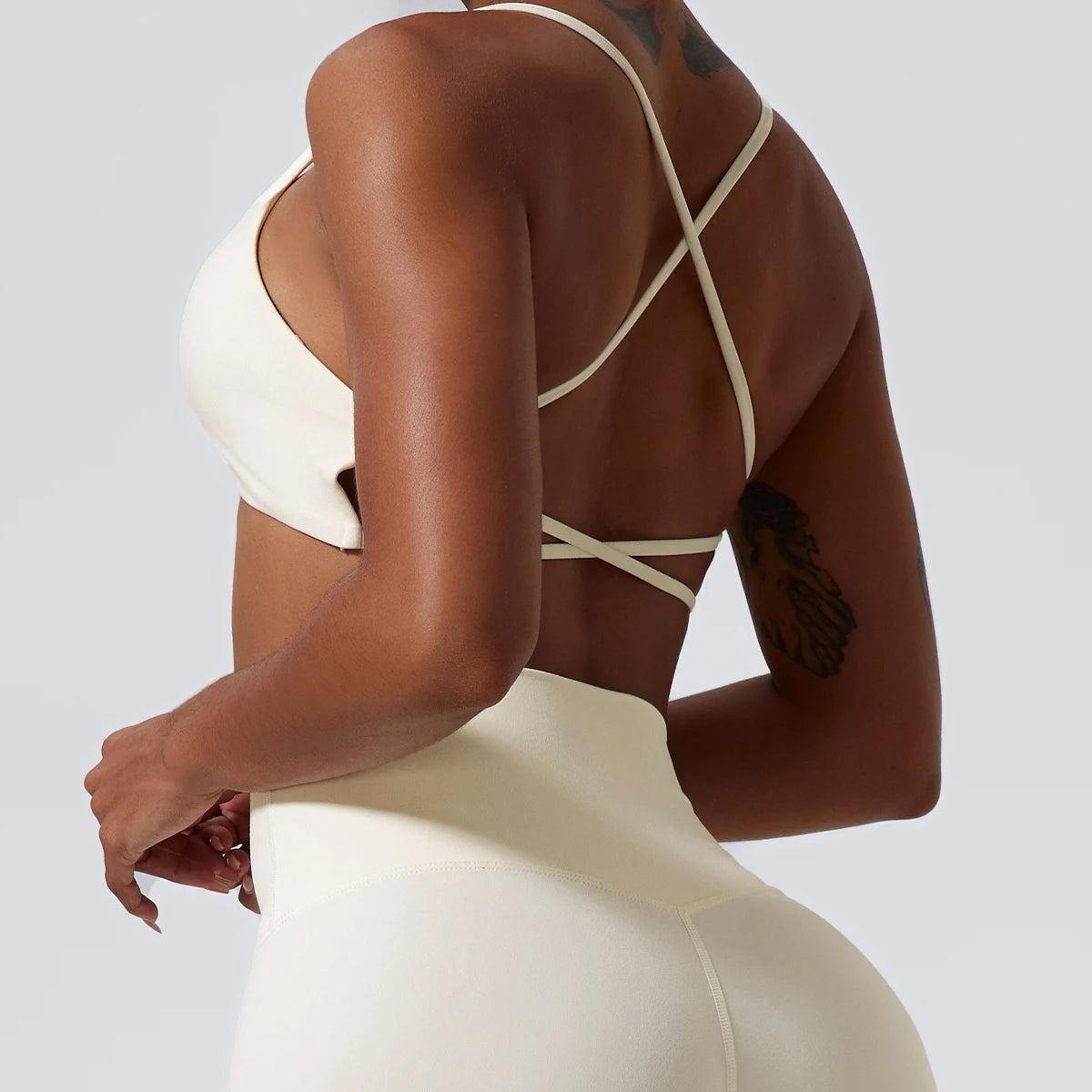Super Soft Cross Back Yoga Bra