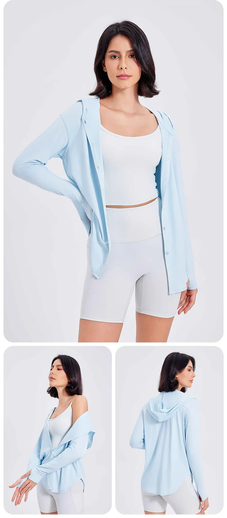 Sunburn Protection Workout Jacket