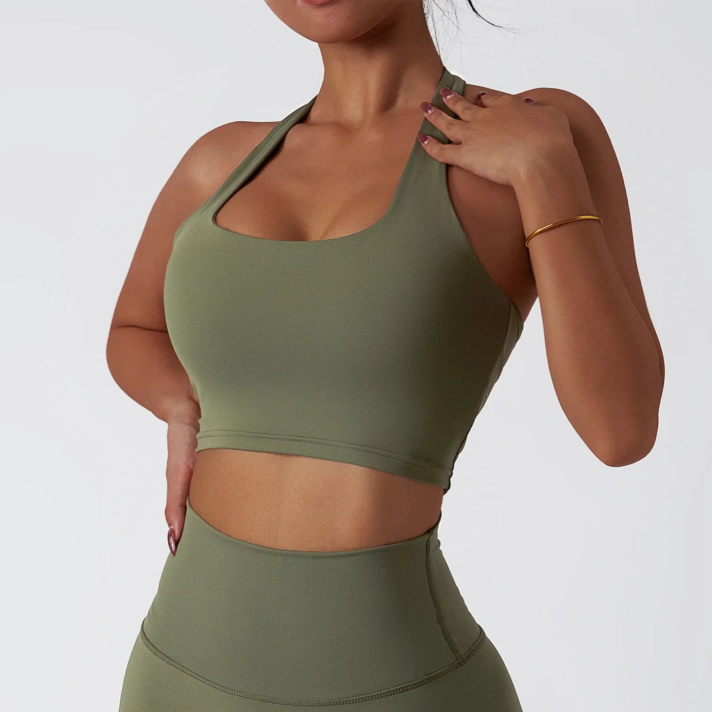 Breathable Push Up Yoga Bra