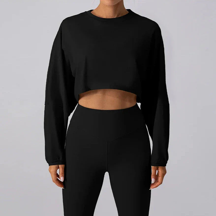 Chase Crop Top Long Sleeve