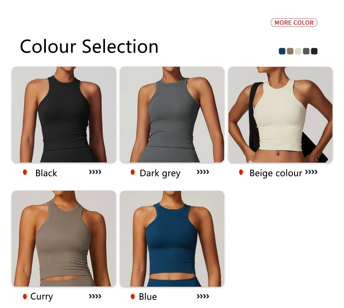 High Impact Yoga Tank Top