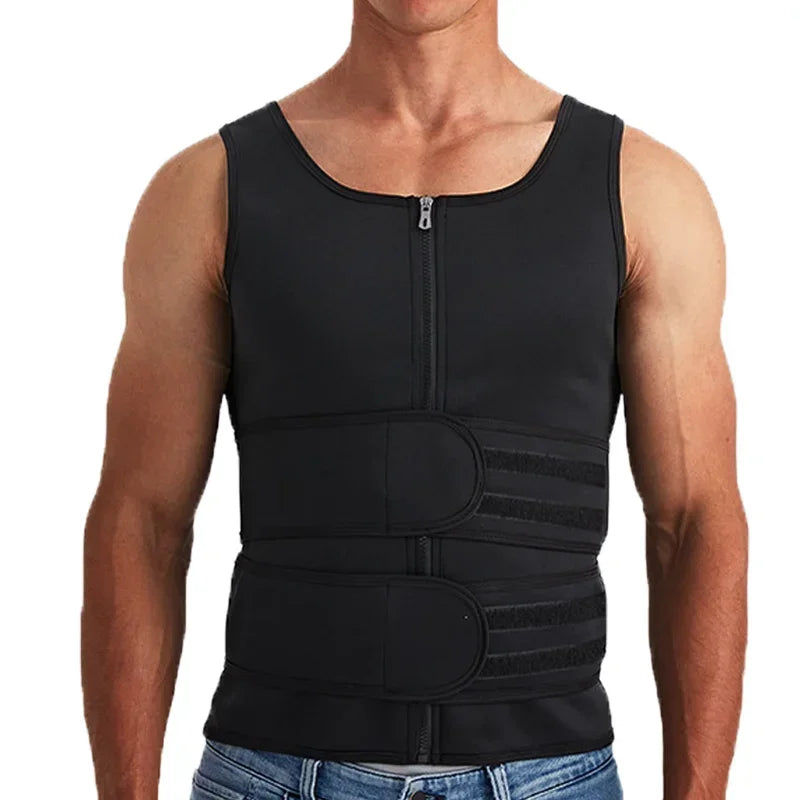 Men's Sauna Sweat Training Vest