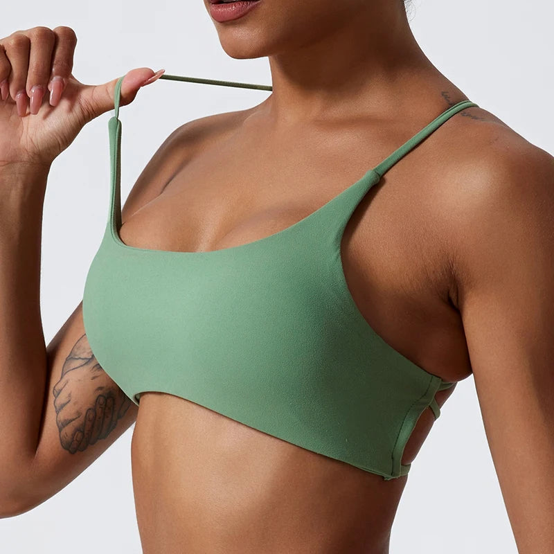 Super Soft Cross Back Yoga Bra