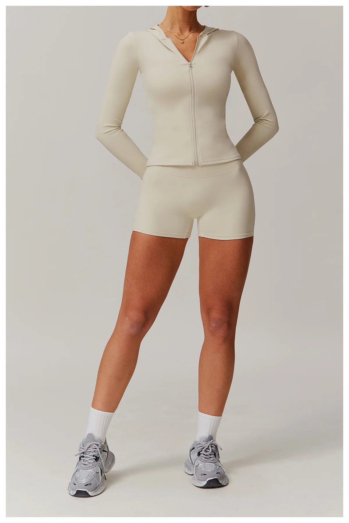 Zipper Running Yoga Workout Jacket