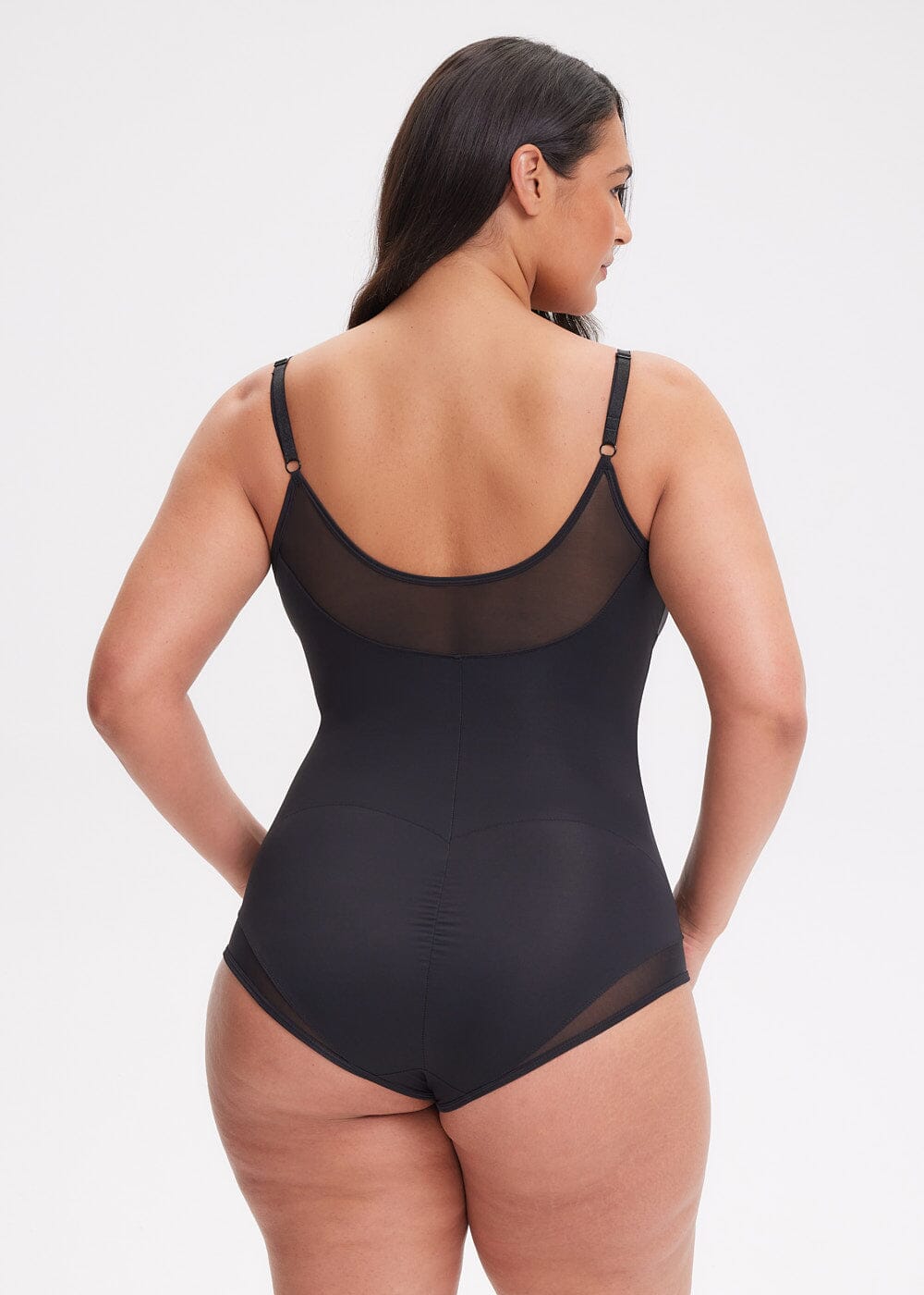 Carethier V-Neck Mesh Brief