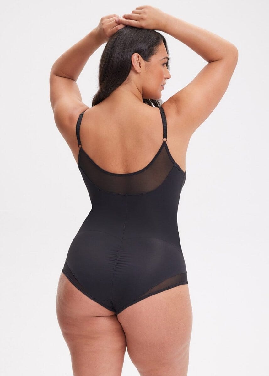 Carethier V-Neck Mesh Brief