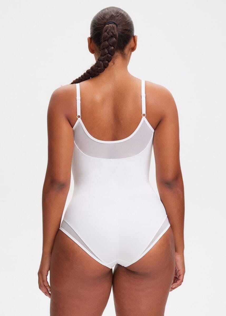 Carethier V-Neck Mesh Brief