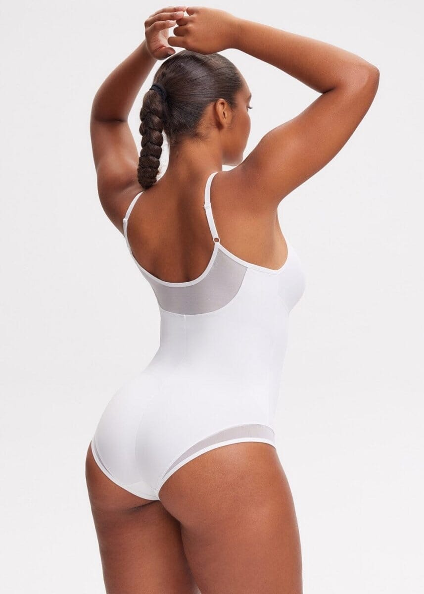 Carethier V-Neck Mesh Brief