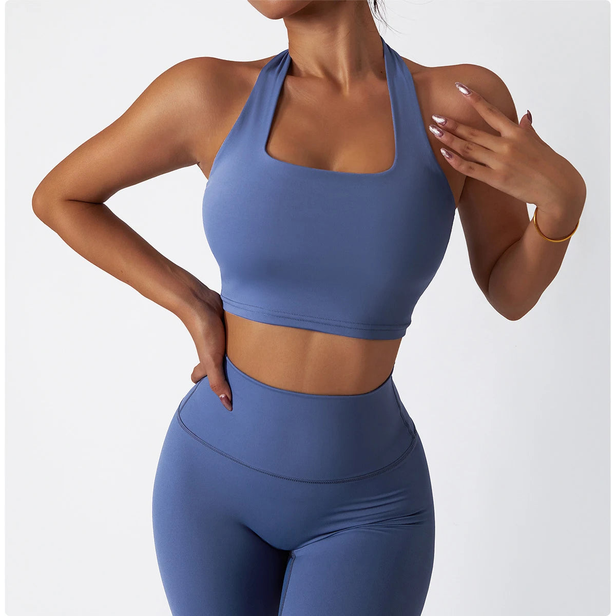 Breathable Push Up Yoga Bra