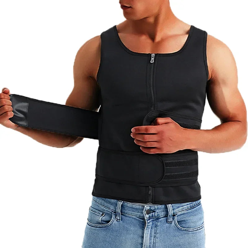Men's Sauna Sweat Training Vest