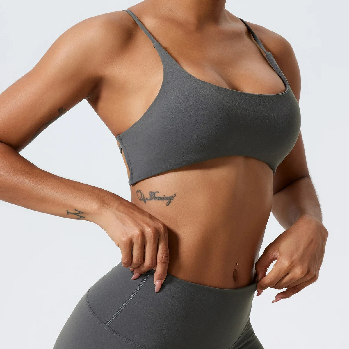 Super Soft Cross Back Yoga Bra