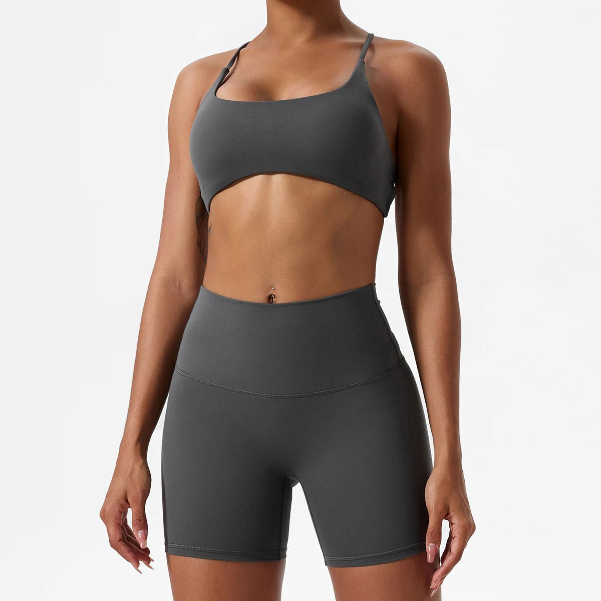 Super Soft Cross Back Yoga Bra