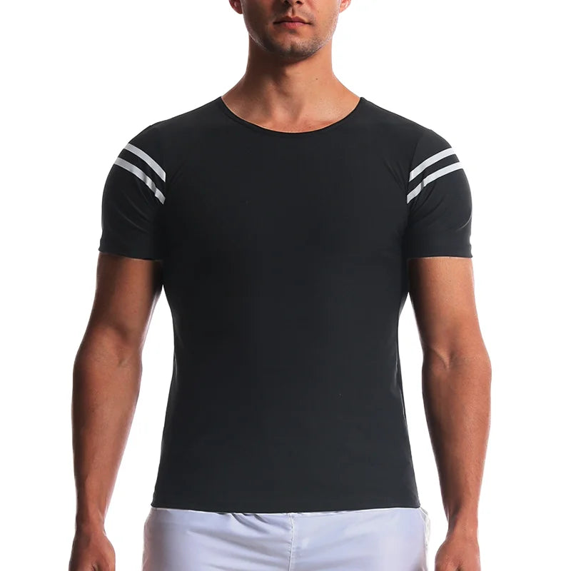 Men's Sauna Sweat Compression Shirt