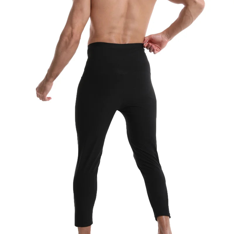 Men's Fat Burning Sauna Compression Pants