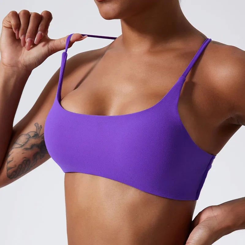 Super Soft Cross Back Yoga Bra