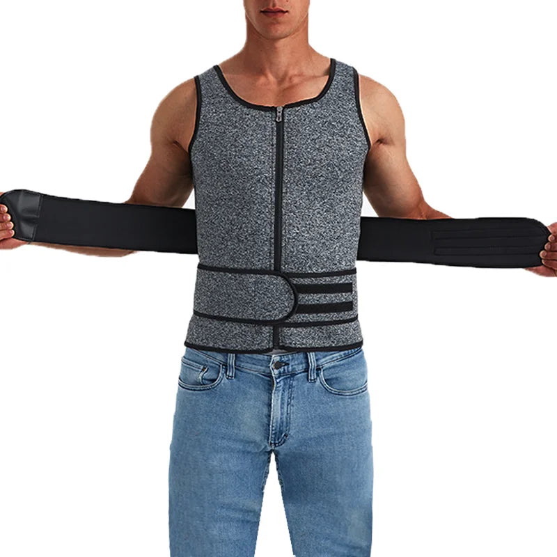 Men's Sauna Sweat Training Vest