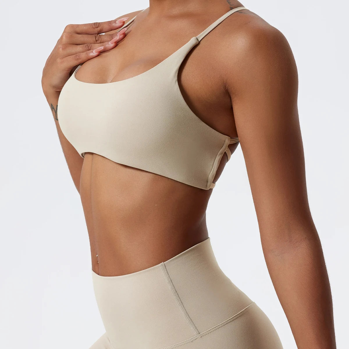 Super Soft Cross Back Yoga Bra