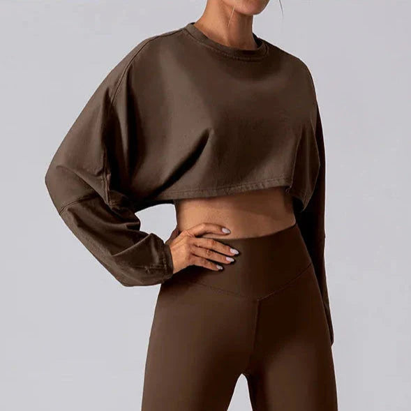 Chase Crop Top Long Sleeve