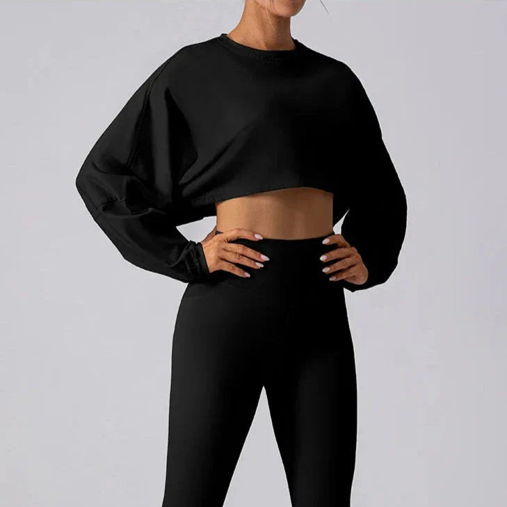 Chase Crop Top Long Sleeve