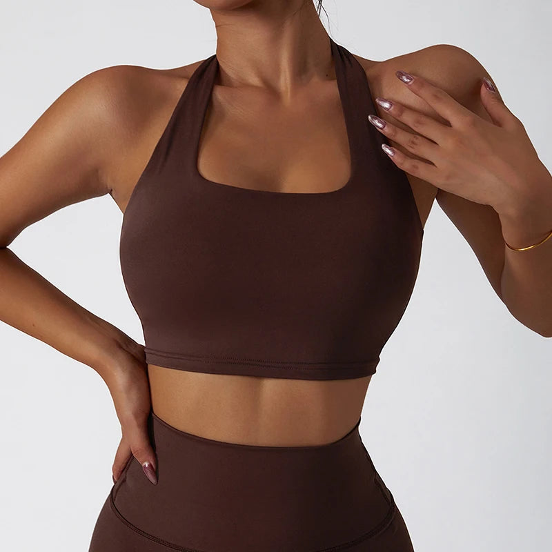 Breathable Push Up Yoga Bra