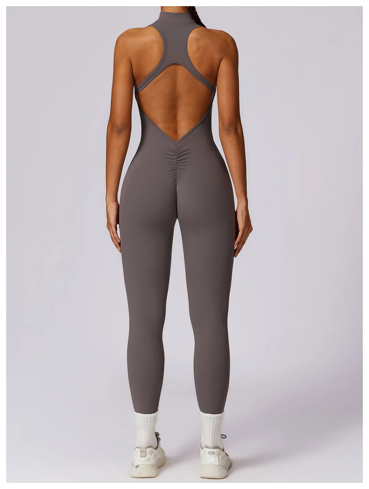V Back One-piece