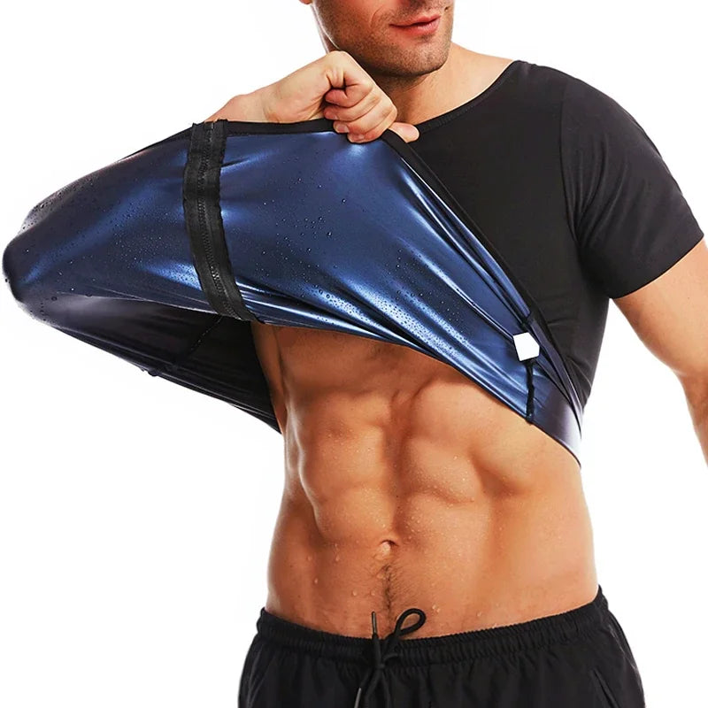 Men's Sauna Compression Fat Burning Shirt