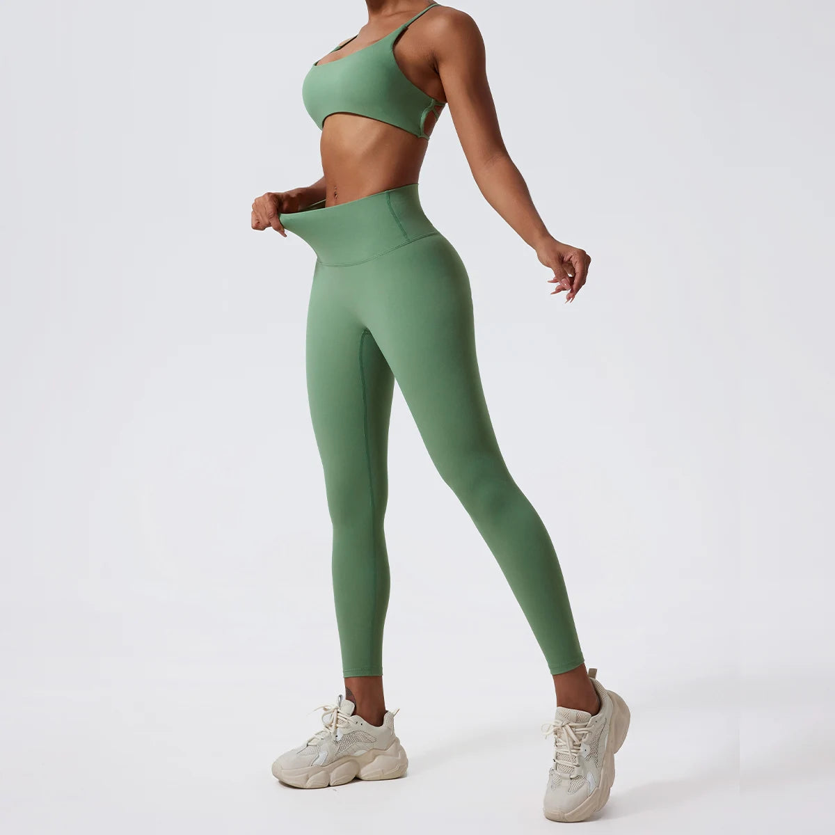 Super Soft Cross Back Yoga Bra