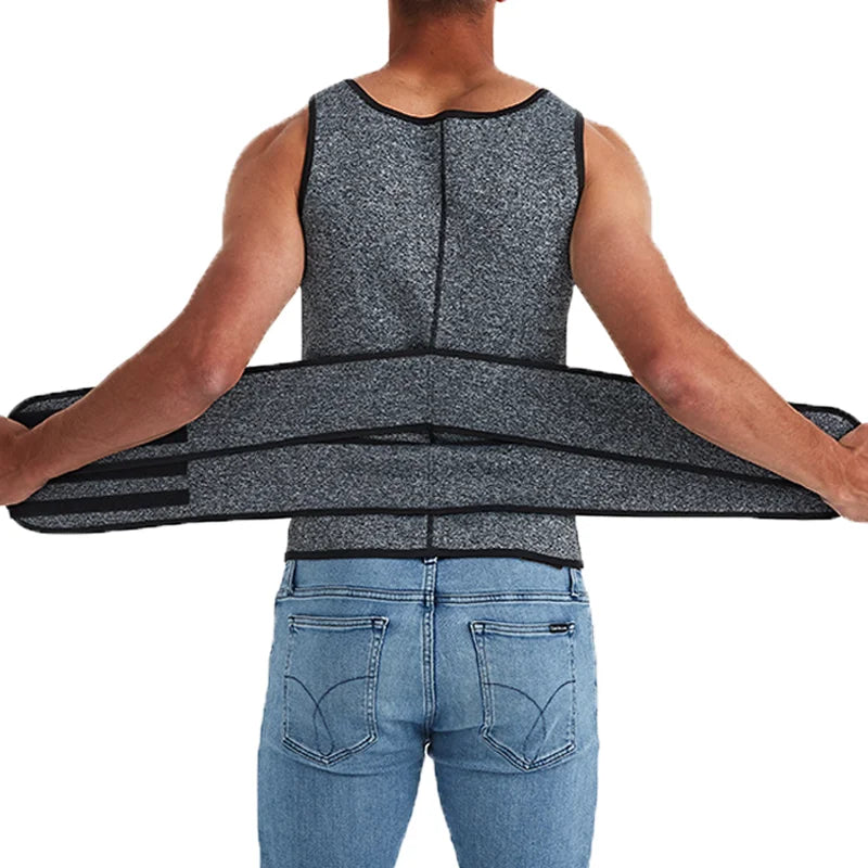 Men's Sauna Sweat Training Vest