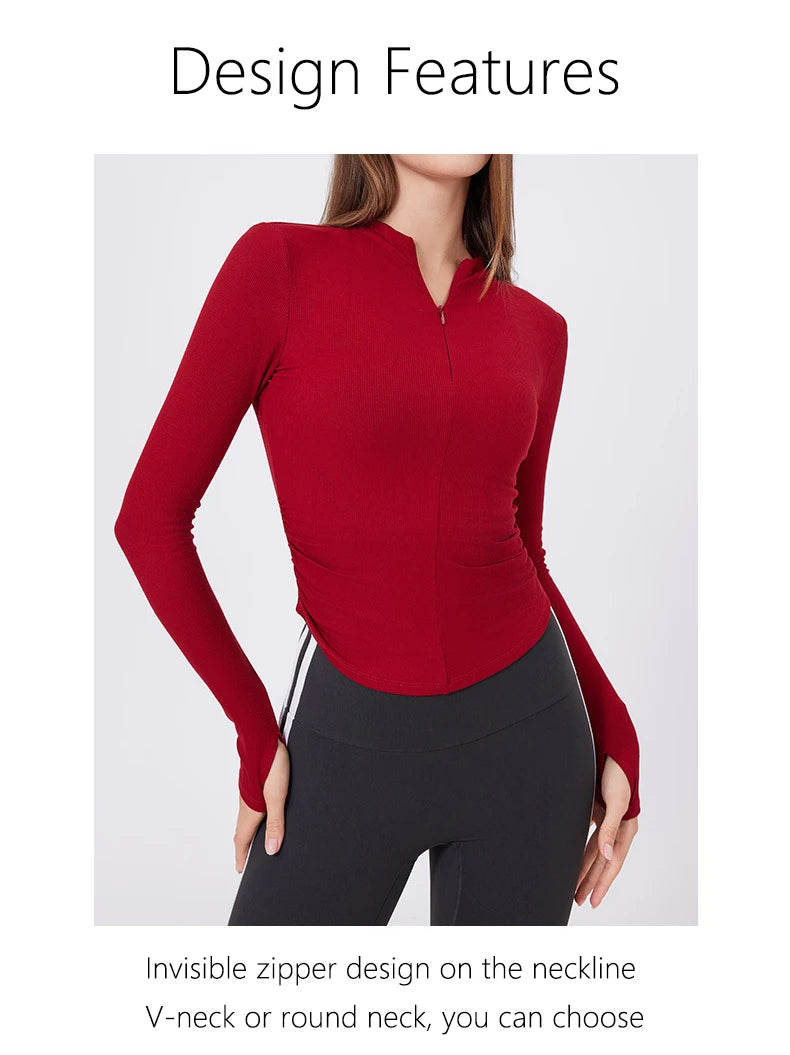 Casual Long Sleeve Sports Shirt