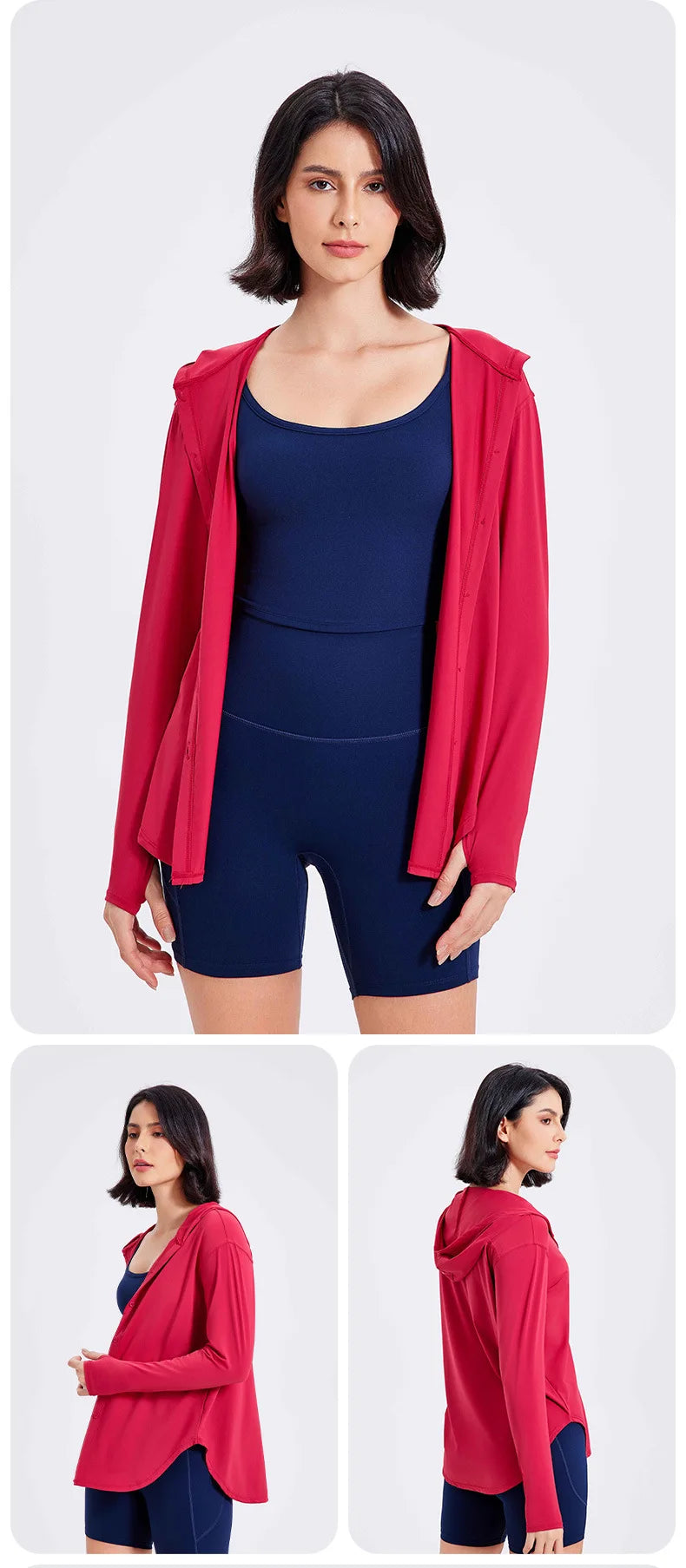 Sunburn Protection Workout Jacket