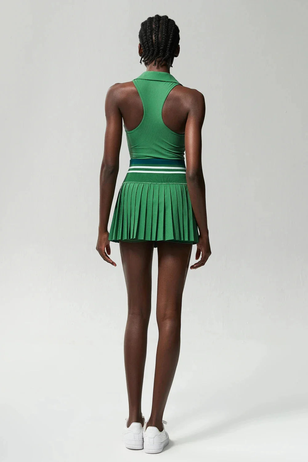 Regal V-Neck Tennis Set - Skirt + Top