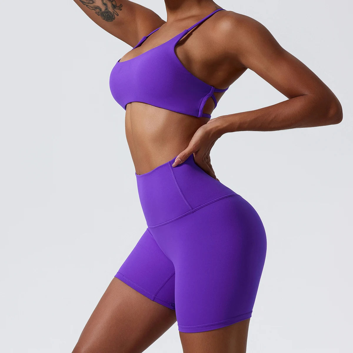 Super Soft Cross Back Yoga Bra