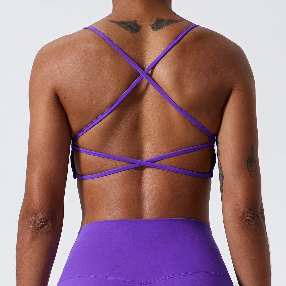 Super Soft Cross Back Yoga Bra