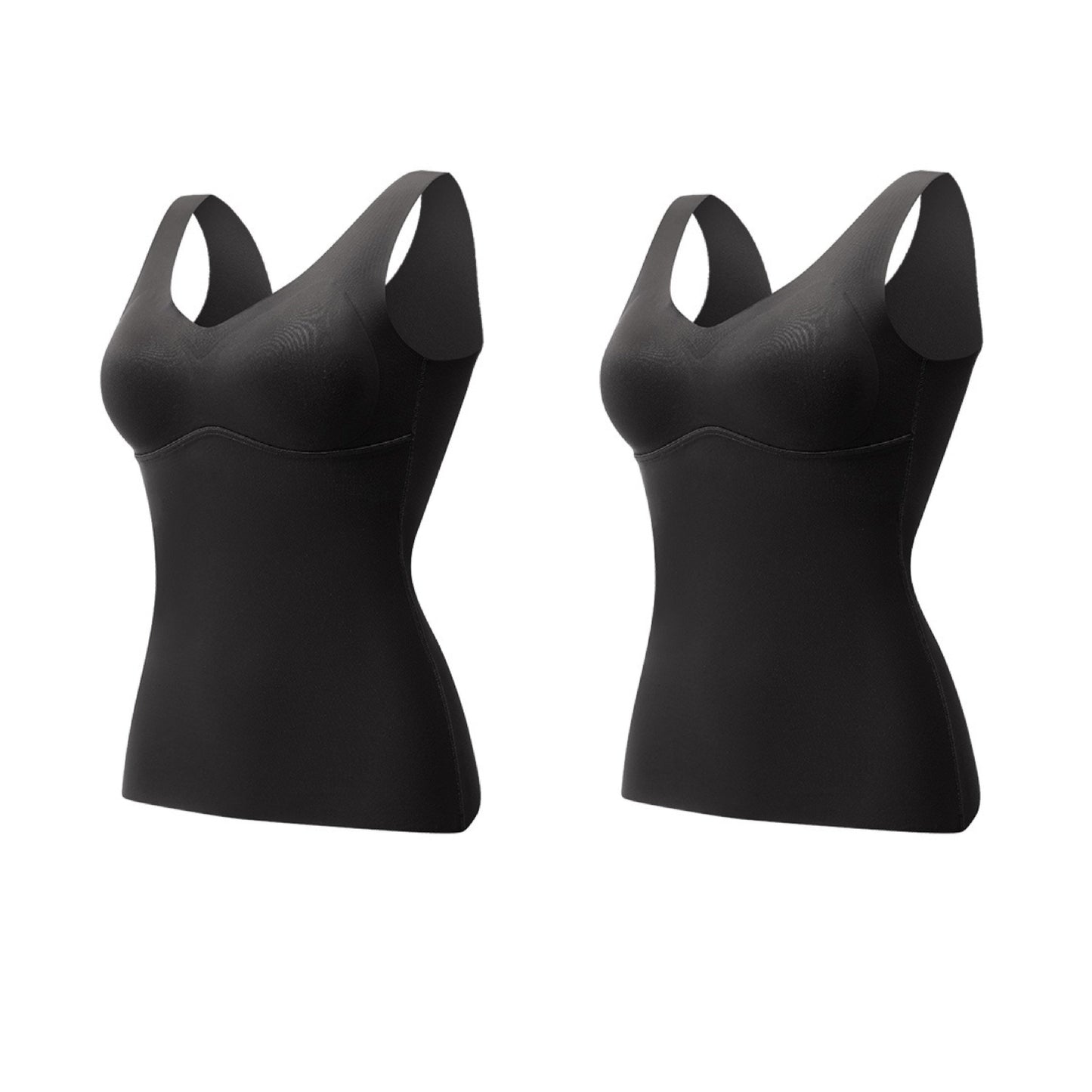 Pack 2 - FiberFit™ Hourglass Sculpting Self Heating Vest