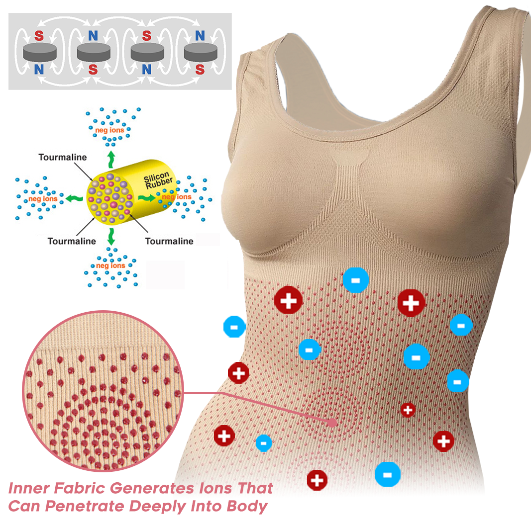 IONsWear™ Tourmaline Sculpting Vest