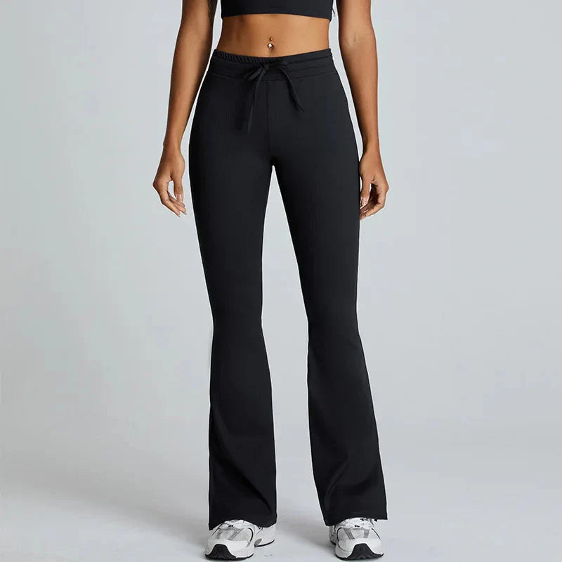 Drawstring Push-Up Leggings