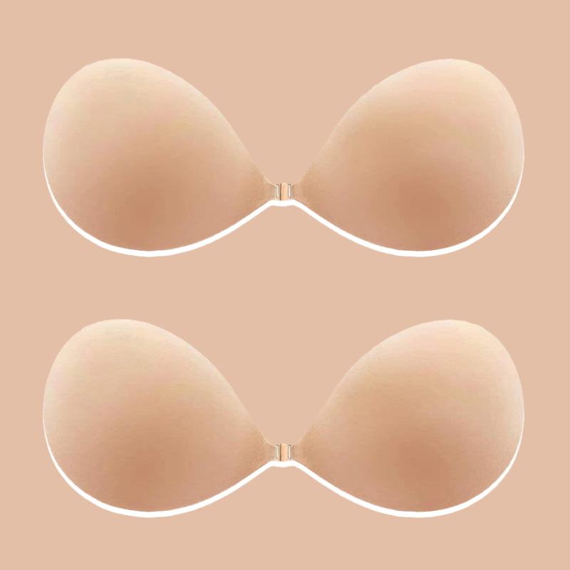 Adhesive Reusable Invisible Silicone Push Up Bra-(2 PACK)