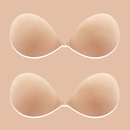 Adhesive Reusable Invisible Silicone Push Up Bra-(2 PACK)