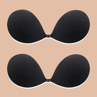 Adhesive Reusable Invisible Silicone Push Up Bra-(2 PACK)