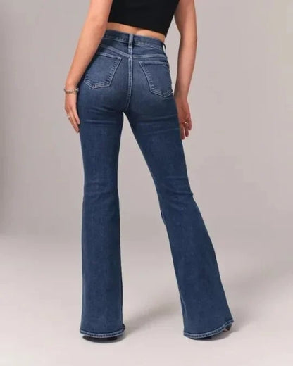 Ultra High Rise Stretch Flare Jean