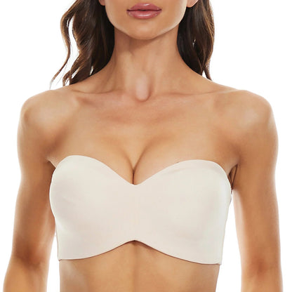 BandFit™ Full Support Non-Slip Convertible Bandeau Bra