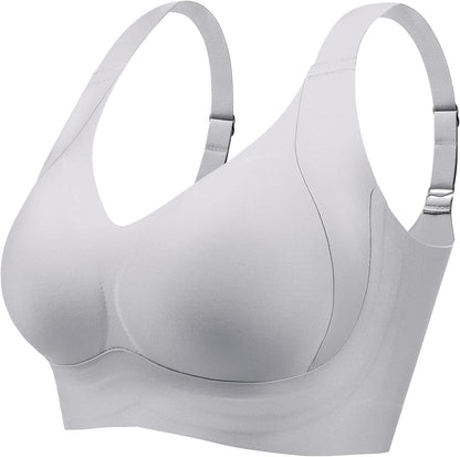 Daily Comfort Wireless Shaper Bra-BLACK+GREY+SKIN