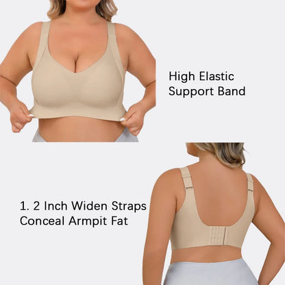 RosyCurve™-Enhanced W Support Adjustment Comfort Bra