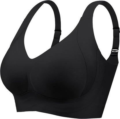 Daily Comfort Wireless Shaper Bra-BLACK+GREY+SKIN