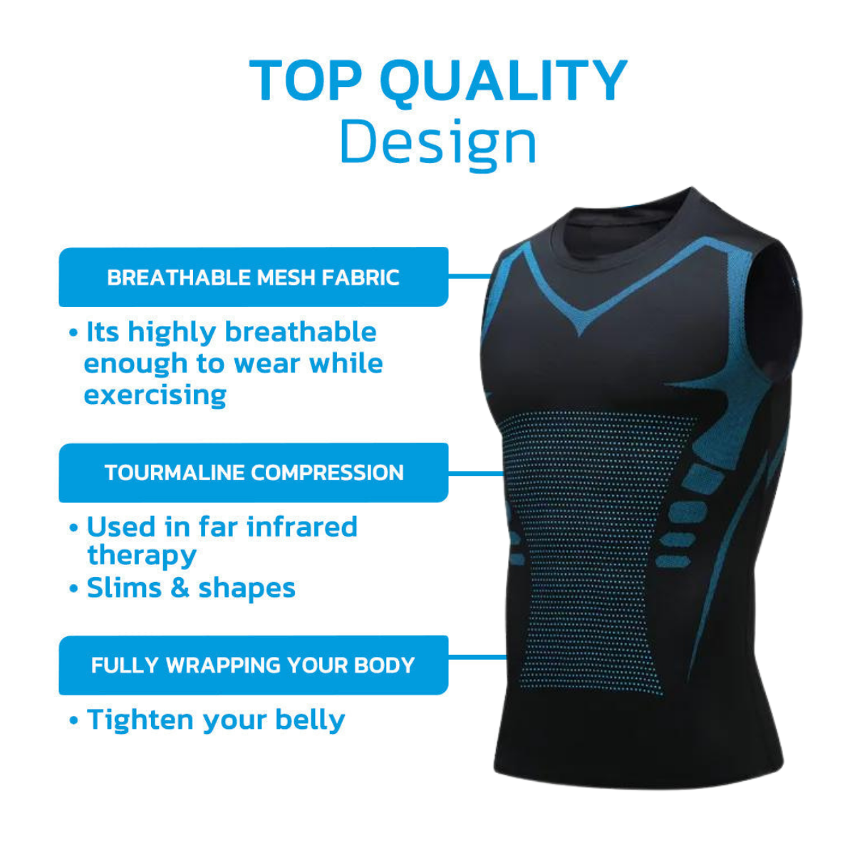 MaxMotion™ IONIC Energy Field Therapy Vest