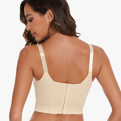 Push-Up Back Smoothing Bra-Beige