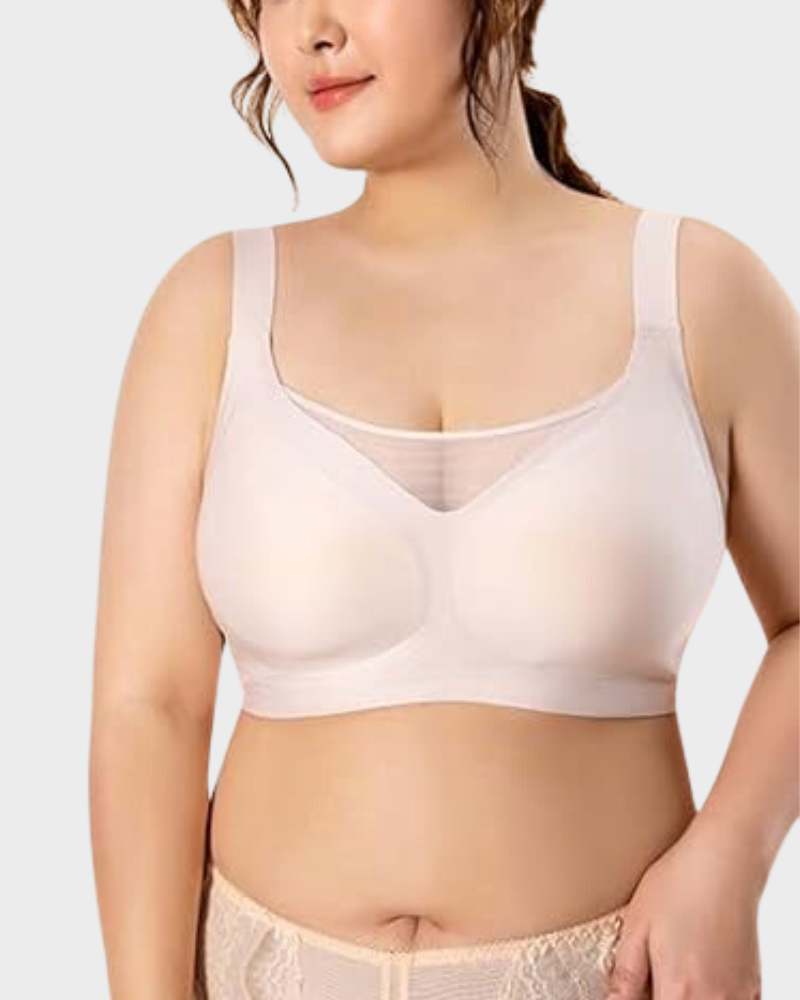 Mesh Front Contouring Bra