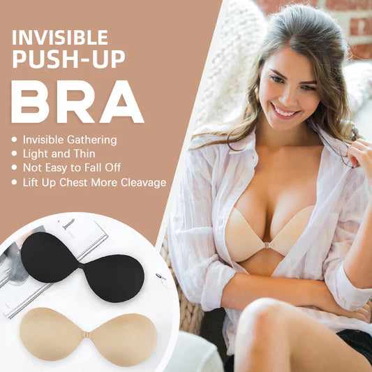 Invisible Sticky Push Up Bra (2 Pack)