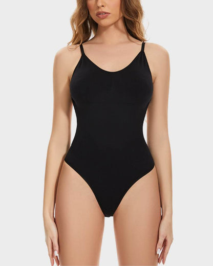 Seamless Low Back Thong Bodysuit