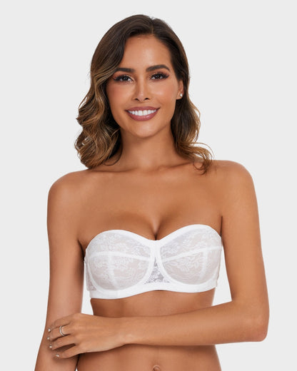 Plus Size Ultra Thin Strapless Bras